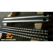 Bimetallic Screw Barrel Manufacturer PE Film Profile Pipe Extrusion Screw Barrel